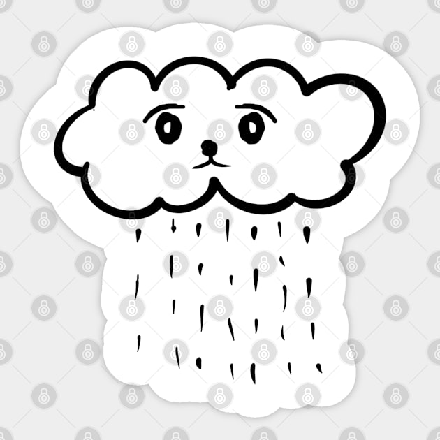 Happy Cloud Sticker by Joker & Angel